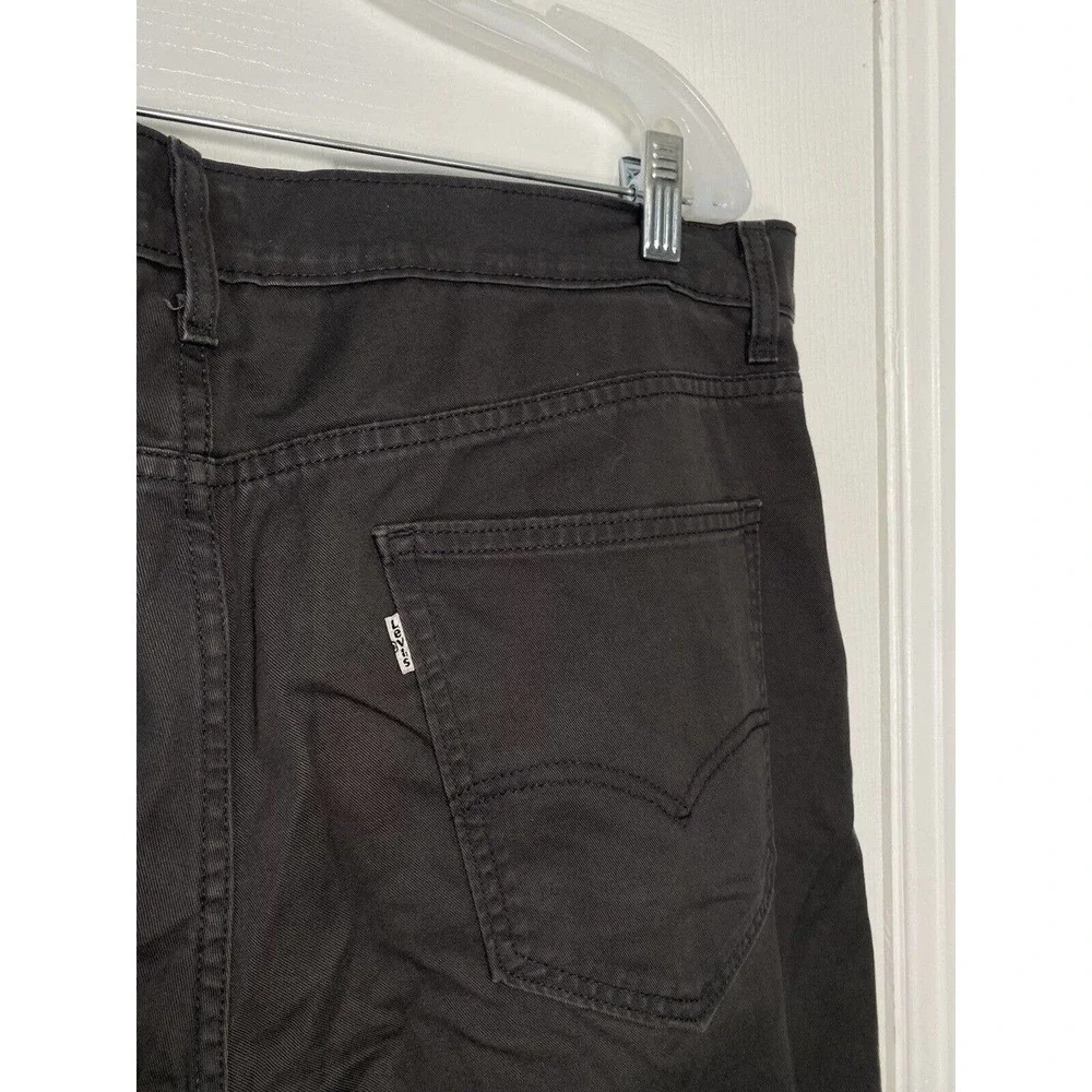 Levis Strauss & Co‎ Mens Straight Leg Jeans Faded Grey 36x32